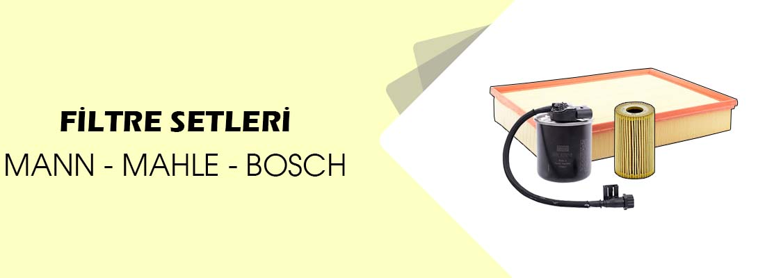 Mann - Mahle - Bosch Filtre Elemanları